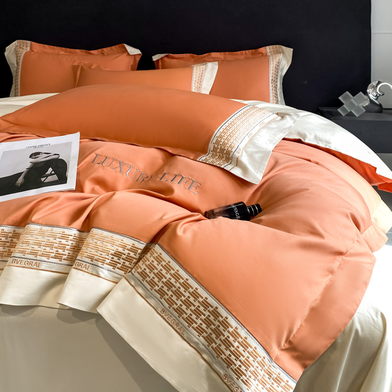 轻奢高级感160支长绒棉全棉四件套100纯棉床单高级感被套床上用品,床上用品,床品套件/四件套/多件套,淘宝优惠券,粉丝福利购,淘宝优惠卷