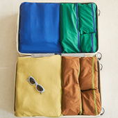 袋 多功能衣物行李分装 momostalk 旅行箱模块收纳多口袋收纳袋