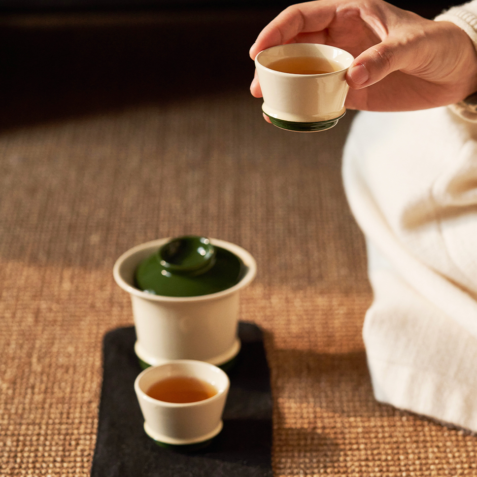 工夫茶茶具陶瓷家用送礼中古风