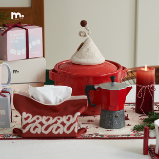 饰抽纸巾收纳 针织纸巾袋家用悬挂纸巾盒桌面装 莫语新年 LUCKY