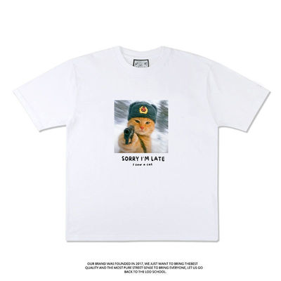 2025新款短袖T恤搞怪抽象