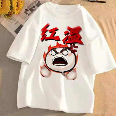 火影忍者短袖T恤男女宽松上衣服