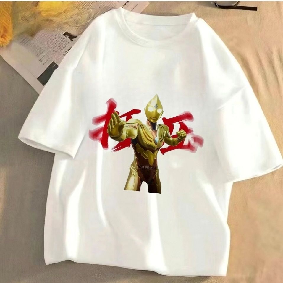 夏季新款T恤男女抽象和平精英