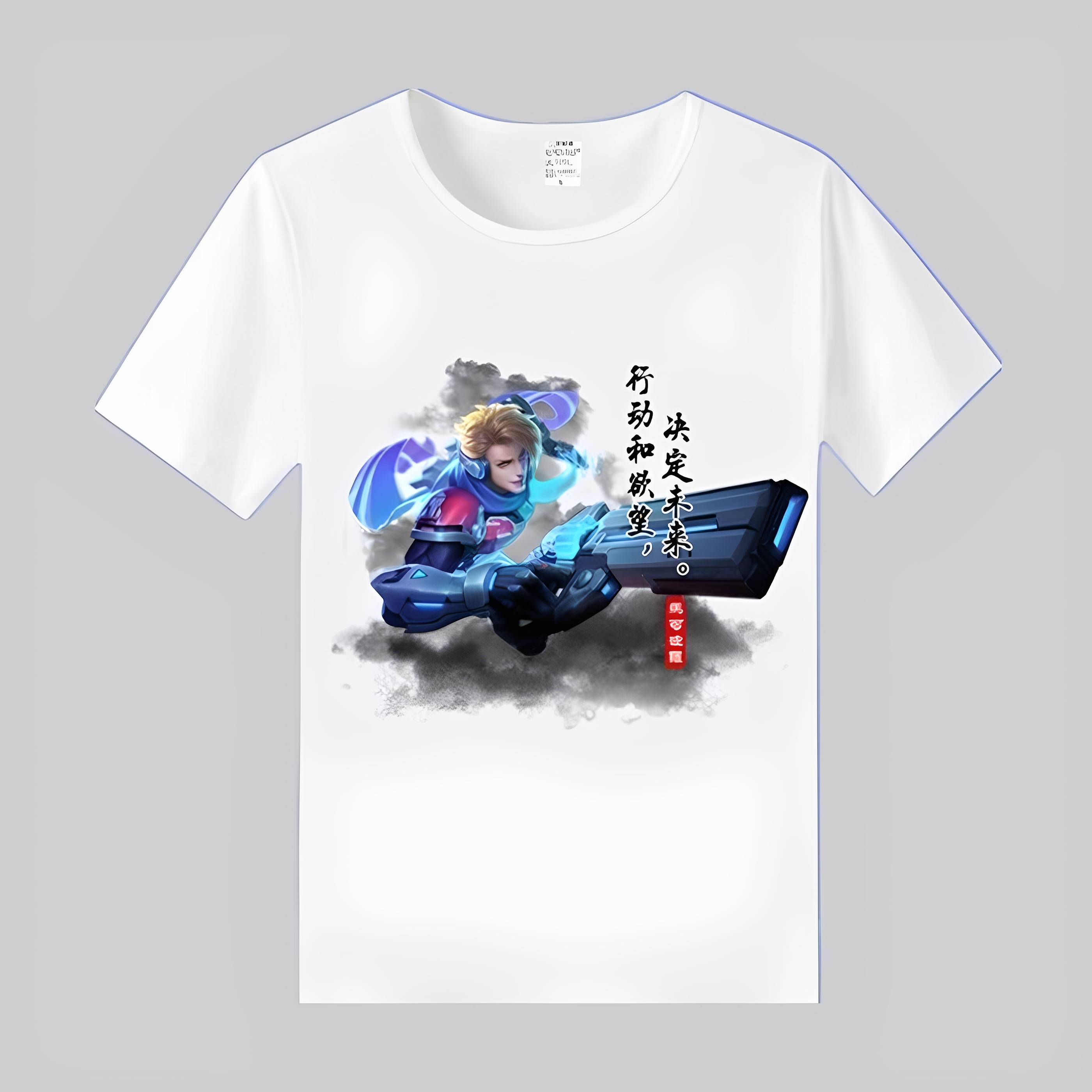 王者荣耀游戏皮肤T恤定制上衣服