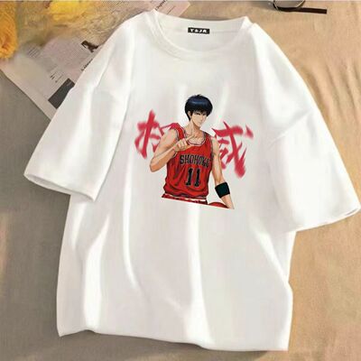 灌篮高手权威流川枫短袖T恤