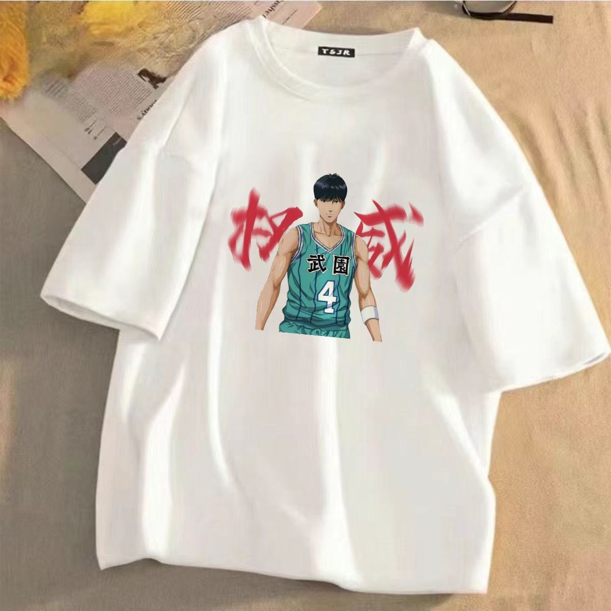 夏季新款灌篮高手印花短袖T恤