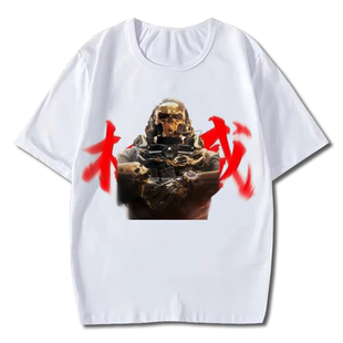 三角洲行动短袖t恤周边威龙蚀金玫瑰游戏塞伊德党T恤学生权威衣服