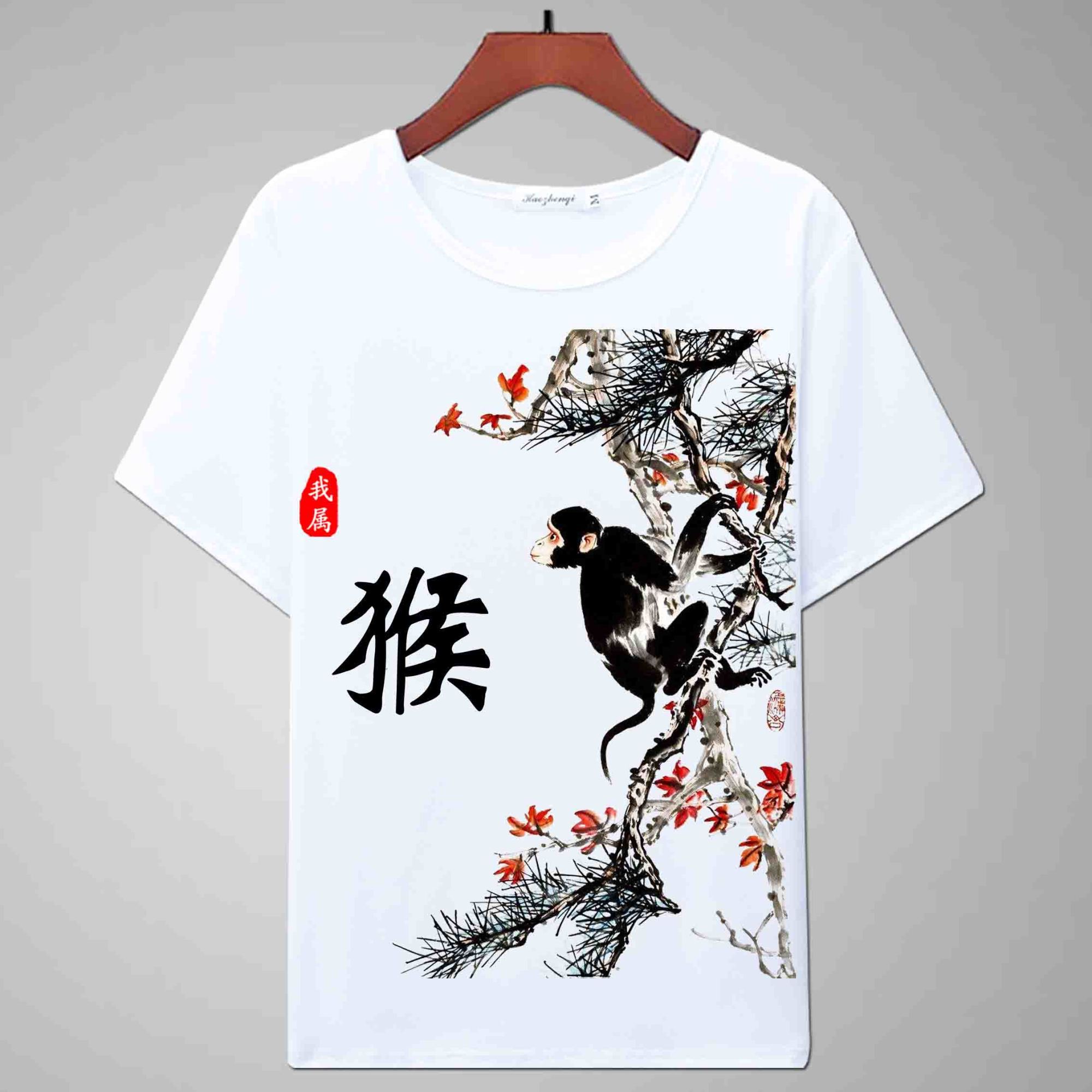 2025新款中国风印花短袖T恤