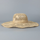 欧美春夏新款 镂空手工编织大檐草帽户外旅游沙滩度假防晒大沿草帽