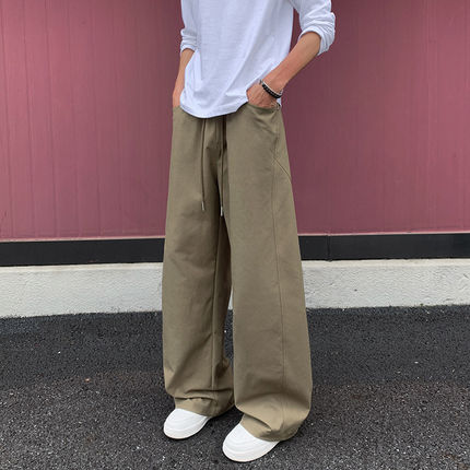 NOT UGLY店铺叁佰TTBRO新品田尼克工作室潮时尚铆钉弯刀裤休闲裤