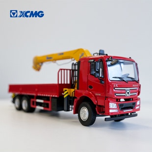 徐工随车吊模型合金收藏车模仿真男孩玩具起重机工程车多功能吊车