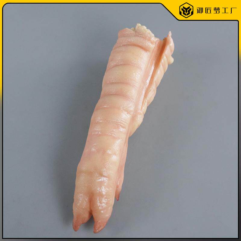 仿真白切猪蹄模型假果模型