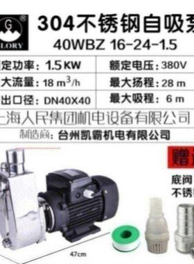 供应KCB83.3系列不锈钢齿轮泵化工管道自吸泵304不锈钢材质日化泵