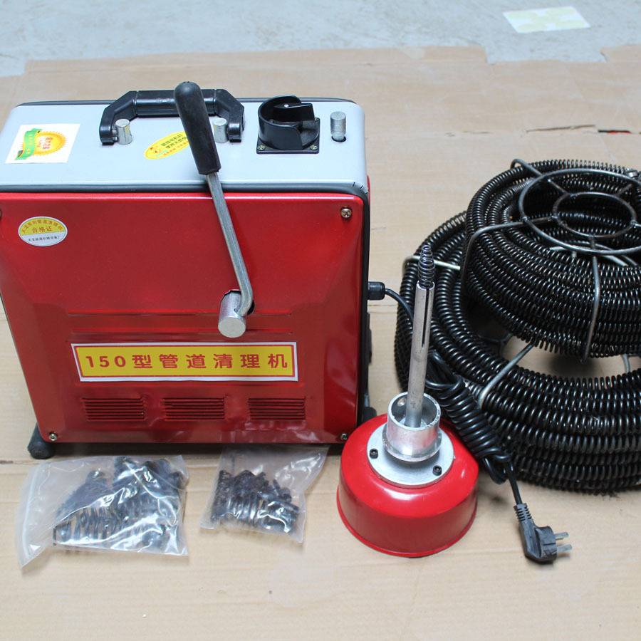 出售GQ-150A型管道清理机外观小巧清理速度快 污水管道疏通机