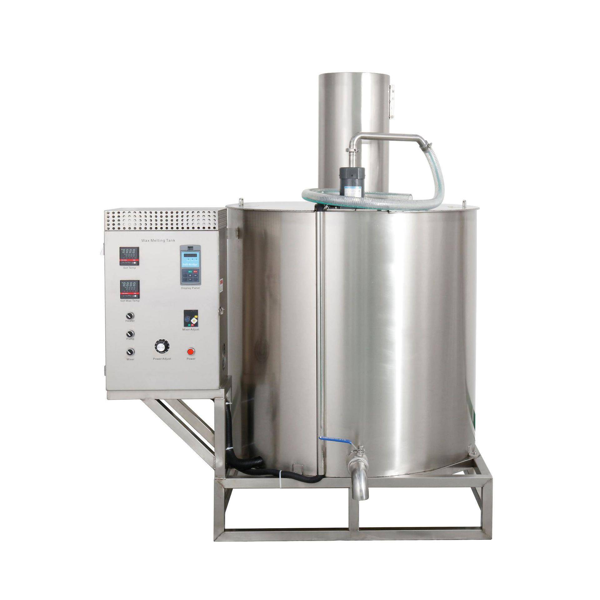 石蜡 大豆蜡耐温配抽蜡泵带搅拌500L加热保温桶