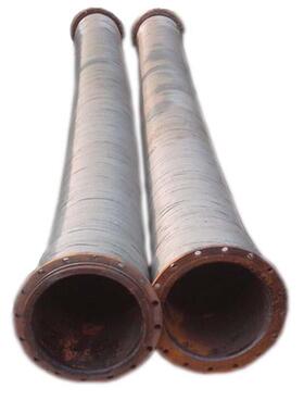 供应矿用法兰大口径疏浚胶管 不锈钢金属软管 喷淋防爆橡胶管