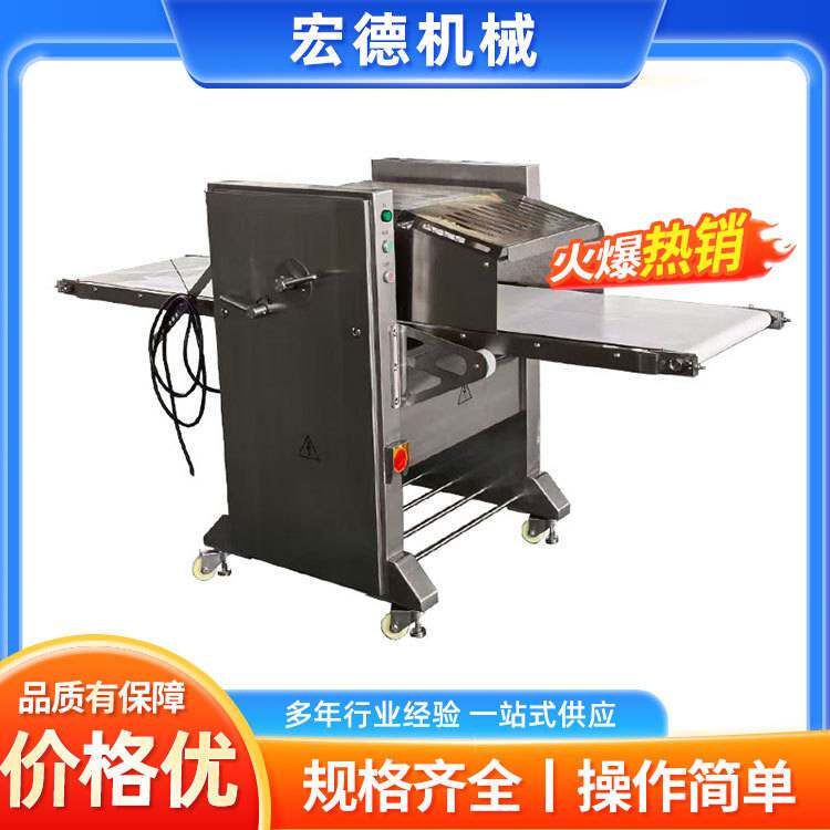 屠宰场不锈钢去鱼皮机全自动鸡鸭胸肉开片机肉类快速扒皮机