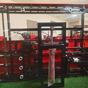 新疆内蒙苜蓿草割倒机 一体艾草紫割晒机 新款 水稻谷子割晒机视频