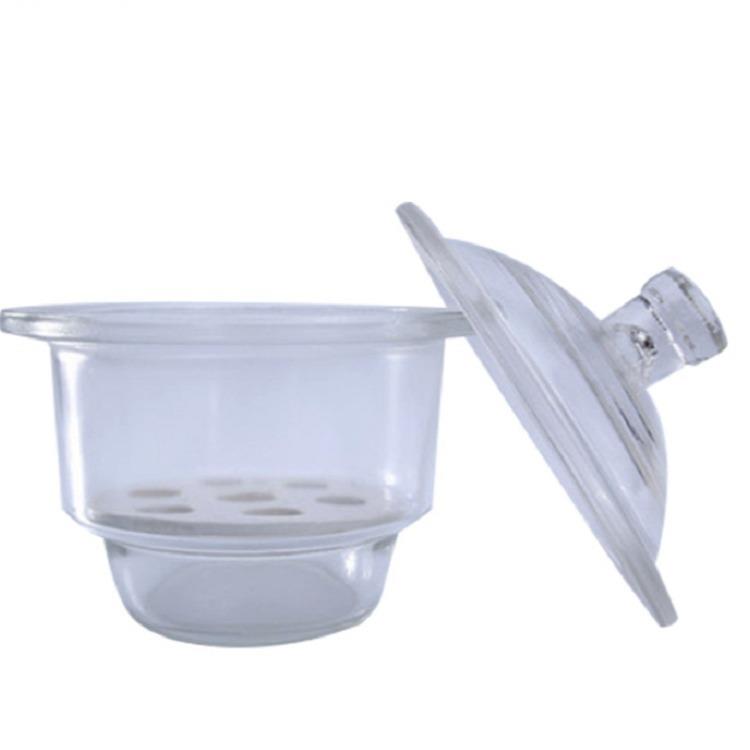 干燥器实验室大小真空透明棕色瓷板防潮缸工业化学仪器玻璃干燥皿