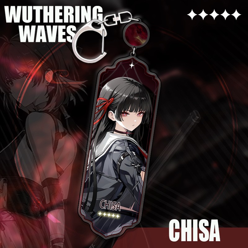 鸣潮卡提希娅露帕同人周边挂件