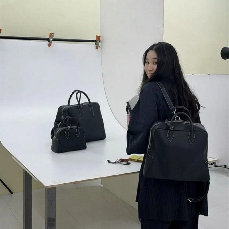 韩国小众kimsapparel双肩包手工