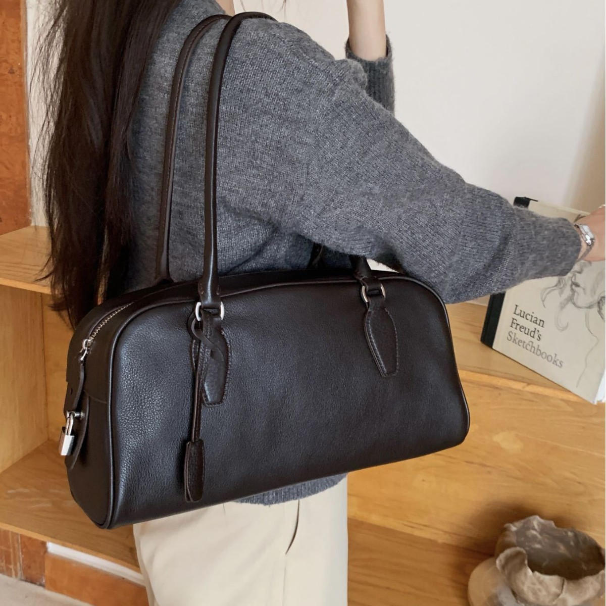 【高定】纯手工制作头层牛皮托特