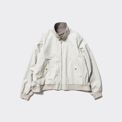 Unlikely复古双面格纹哈灵顿夹克