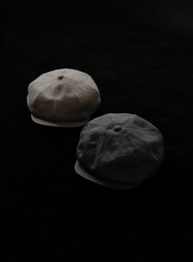 T.T Taigatakahashi LOT.006 Newsboy Cap 26SS 复古羊毛报童帽