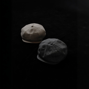 Taigatakahashi 26SS LOT.006 Cap 复古羊毛报童帽 Newsboy T.T