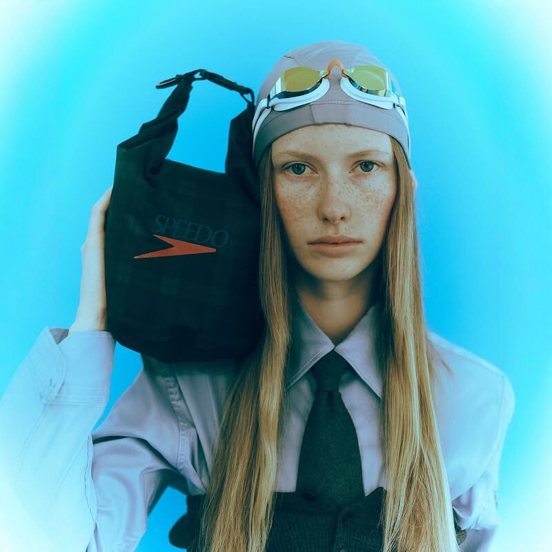 Speedo &times; BEAMS WATERPROOF ROLL TOP BAG 25SS 联名防水手提包