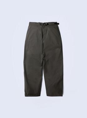 GOLDWIN 0 Helicoid Wide Pants 24AW 立体剪裁户外抽绳宽松长裤