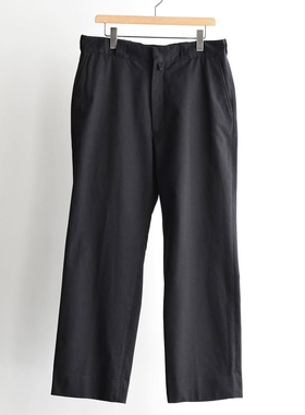 COMOLI Post work Twill Pants 25AW 斜纹布工装休闲长裤