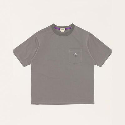 L.L.bean野鸟刺绣口袋短袖T恤