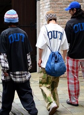 blurhms ROOTSTOCK×印 IN and OUT Tee WIDE 24SS 印花短袖T恤