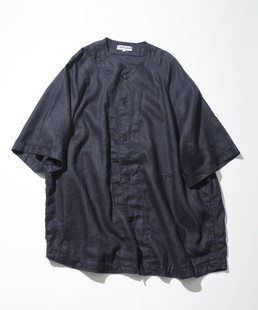 Linen 长谷川亚麻吸汗速干棒球开衫 Baseball 24SS Shirt CAHLUMN