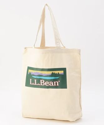 L.L.Bean印花帆布托特单肩手提包