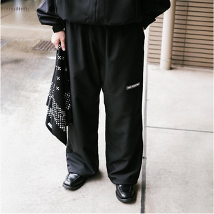 COOTIE Polyester Twill Wide Training Pants25AW斜纹布训练长裤
