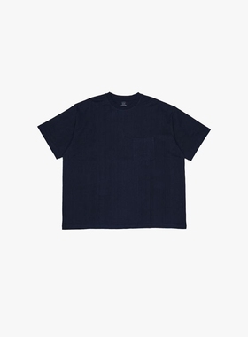 Graphpaper S/S Oversized Pocket Tee 25AW 宽松纯色口袋短袖T恤
