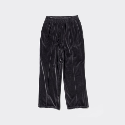 Unlikely复古丝绒宽松运动长裤