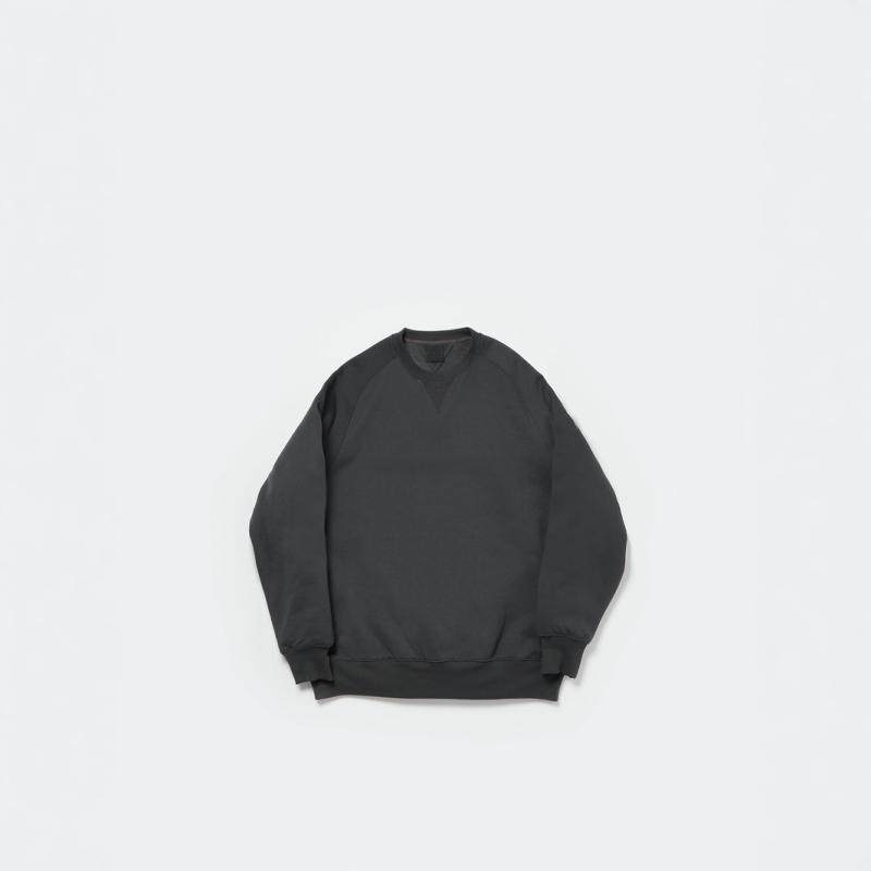 DAIWA PIER39 TECH SWEAT CREW FREEDOM24AW重磅加绒纯色运动卫衣