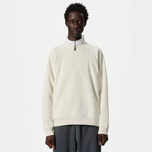 26SS GOLDWIN Pullover Waffle 海绵华夫格拼接圆领卫衣 Gramia