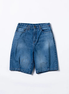 ANACHRONORM 80's 5POCKET DENIM TUCK SHORTS 24SS 五袋牛仔短裤