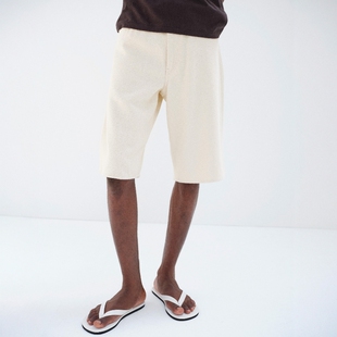 AURALEE SILK NEP DENIM 5P SHORTS 26SS 丝质斜纹牛仔休闲短裤