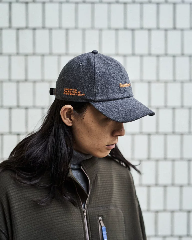 Профильная CORPORATE Wool CAP 22AW Wool Blending Вышивка Бейсболка Рожковая кепка