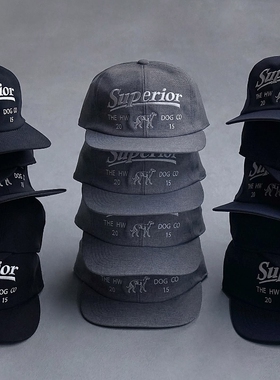 THE H.W.DOG&CO. SUPERIOR BASE BALL CAP 24AW 狗牌刺绣棒球帽