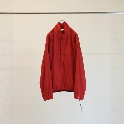 ANCELLM L/N pullover shirt 26SS 亚麻尼龙混纺套头抽绳衬衫 - 封面