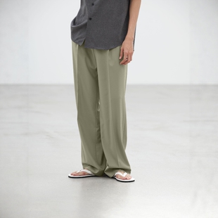 WOOL TUCK AURALEE 26SS极细羊毛双褶西裤 FINE SLACKS ULTRA