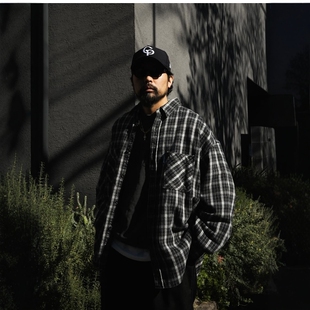 COOTIE AD Heavy Flannel Check Shirt 25AW 法兰绒重磅格纹衬衫