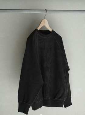 BATONER JUMBERCA URAKE FADE COLOR CREW NECK 26SS水洗圆领卫衣