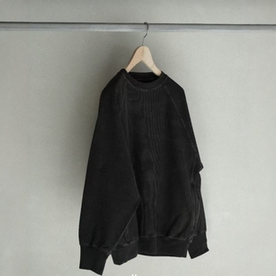 BATONER JUMBERCA URAKE FADE COLOR CREW NECK 26SS水洗圆领卫衣